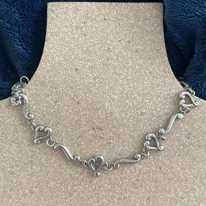 Brighton Vintage Bracelet from the Tuscan Etched Heart Collection! Retired!